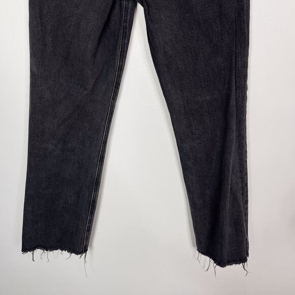 Aritzia Denim Forum 25 Arlo High Rise Straight Leg Jeans Organic Cotton Stretch - Picture 7 of 13